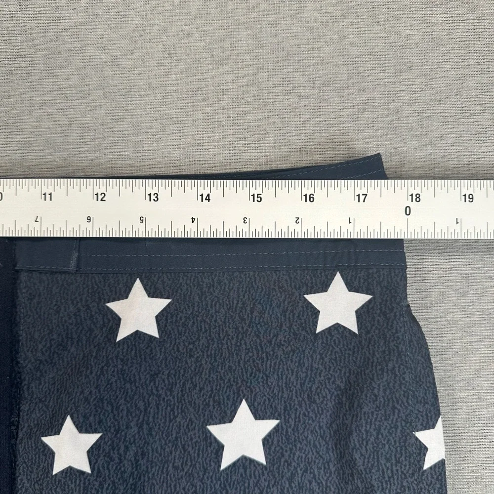 Travis Mathew Board Shorts Men 34 Stars and Stripes Navy Red White USA Patriotic